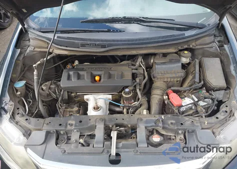 2012 Honda Civic Ex from USA, damaged, VIN 2HGFB2F89CH524892